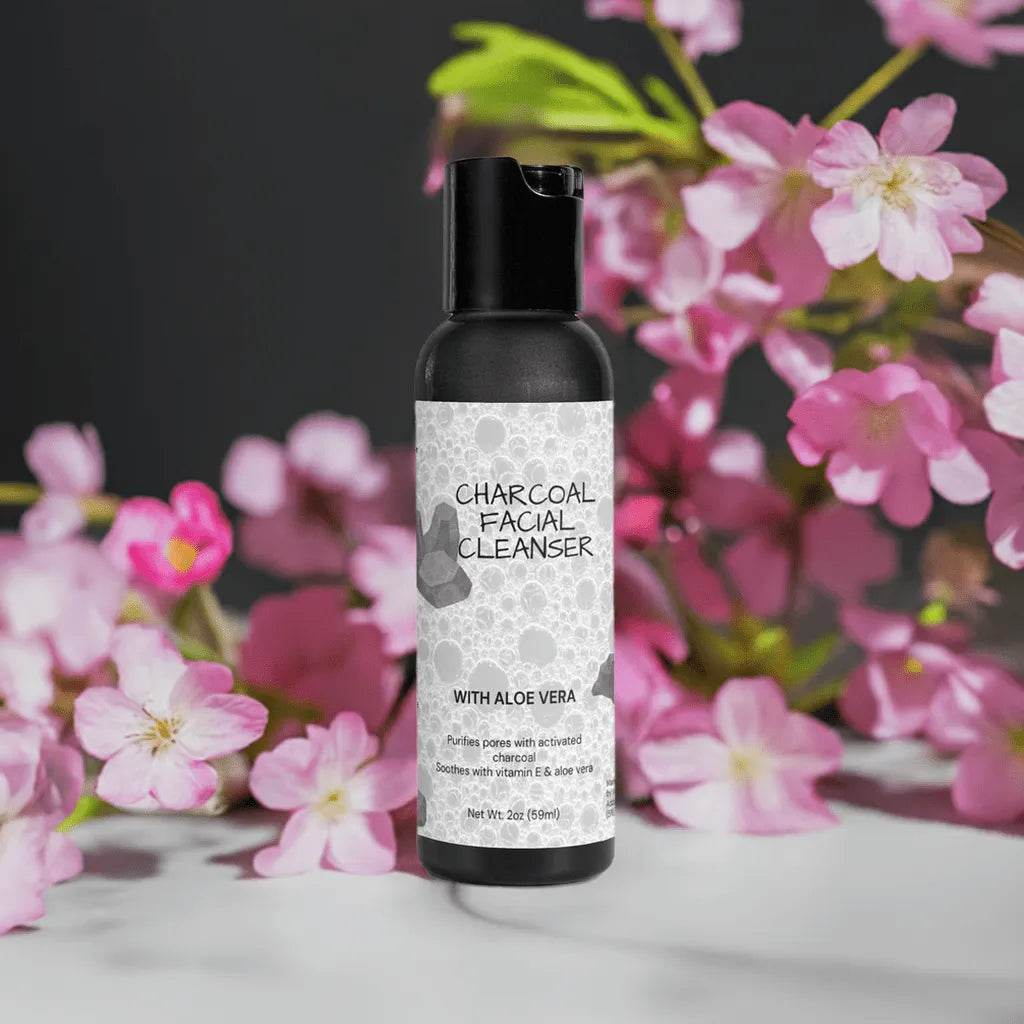 Charcoal Facial Cleanser | Calm Skin for Sports | Gaming Relief