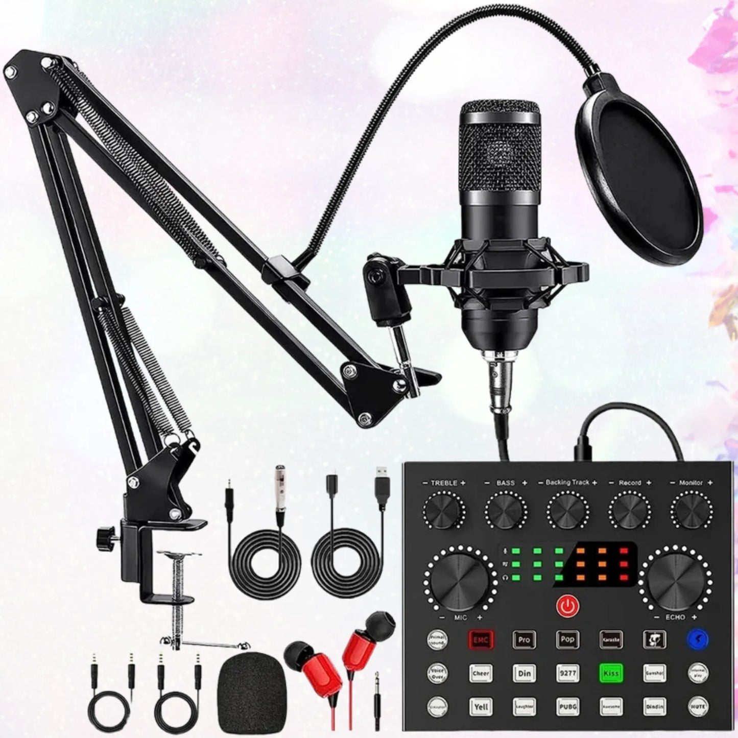 Mic Stand Podcast Equipment Gaming Microphone 2025 - Iron Phoenix GHG