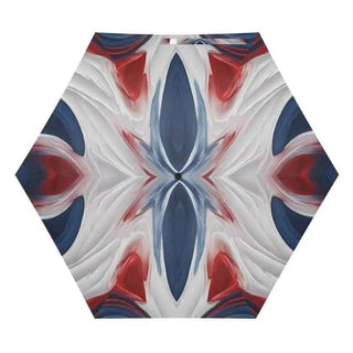 "Patriotic Swirl" Automatic Umbrella | Iron Phoenix GHG - Iron Phoenix GHG