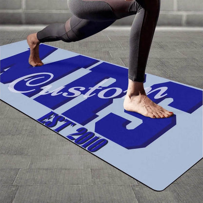 Personalized Love Story Yoga Mat - Iron Phoenix GHG