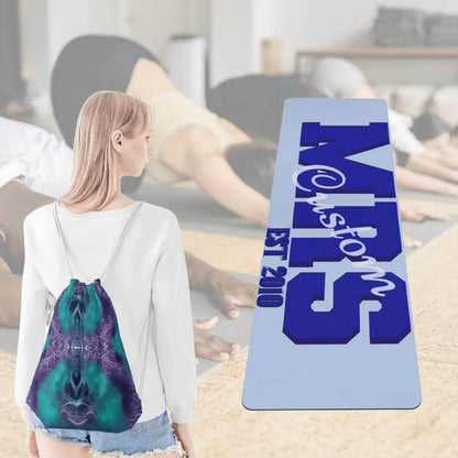 Personalized Love Story Yoga Mat - Iron Phoenix GHG