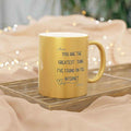 Personalized Metallic Mug - Romantic Wedding or Valentine’s Gift for Gamers - Image 1