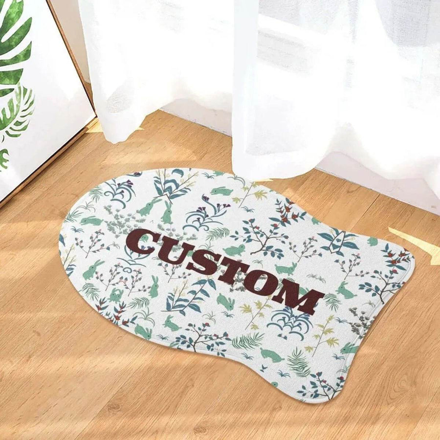 Personalized Pet Mat | Custom Name Dog and Cat Rug - Iron Phoenix GHG
