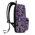 Custom Purple Backpack | Personalized Gamer School Bag - Image 4