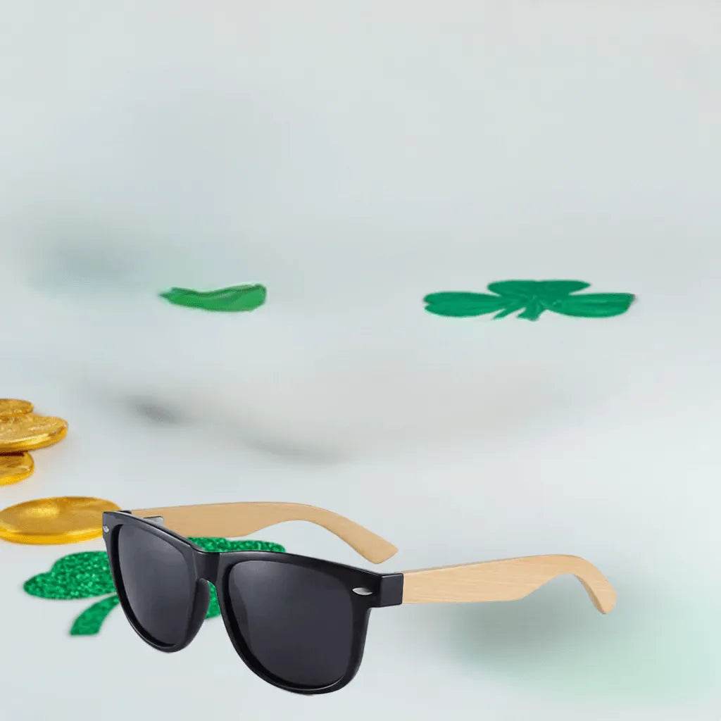 Personalized Wooden Sunglasses for Gamers - Unique Stylish Accessory - Iron Phoenix GHG