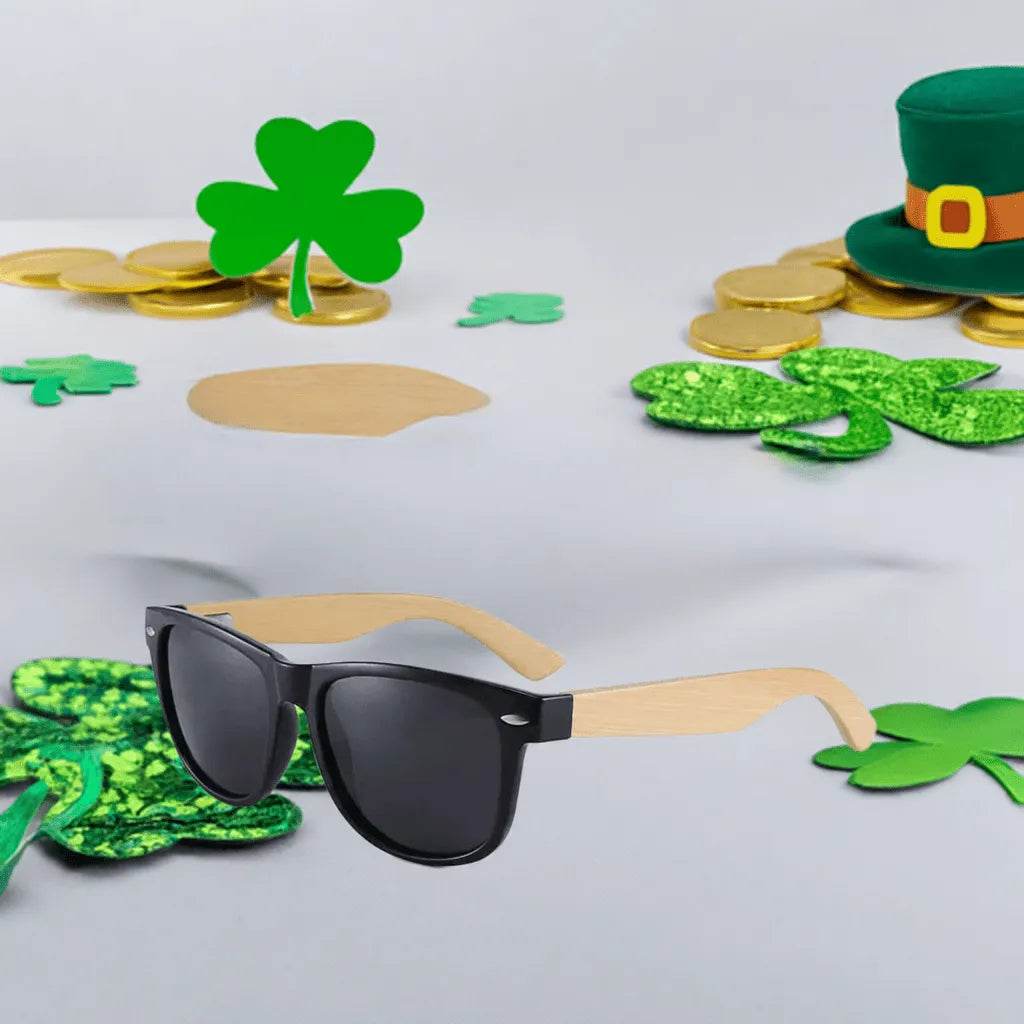 Personalized Wooden Sunglasses for Gamers - Unique Stylish Accessory - Iron Phoenix GHG