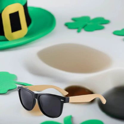 Personalized Wooden Sunglasses for Gamers - Unique Stylish Accessory - Iron Phoenix GHG