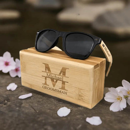 Personalized Wooden Sunglasses for Gamers - Unique Stylish Accessory - Iron Phoenix GHG