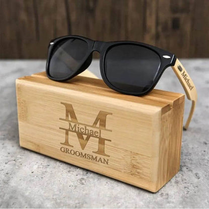 Personalized Wooden Sunglasses for Gamers - Unique Stylish Accessory - Iron Phoenix GHG