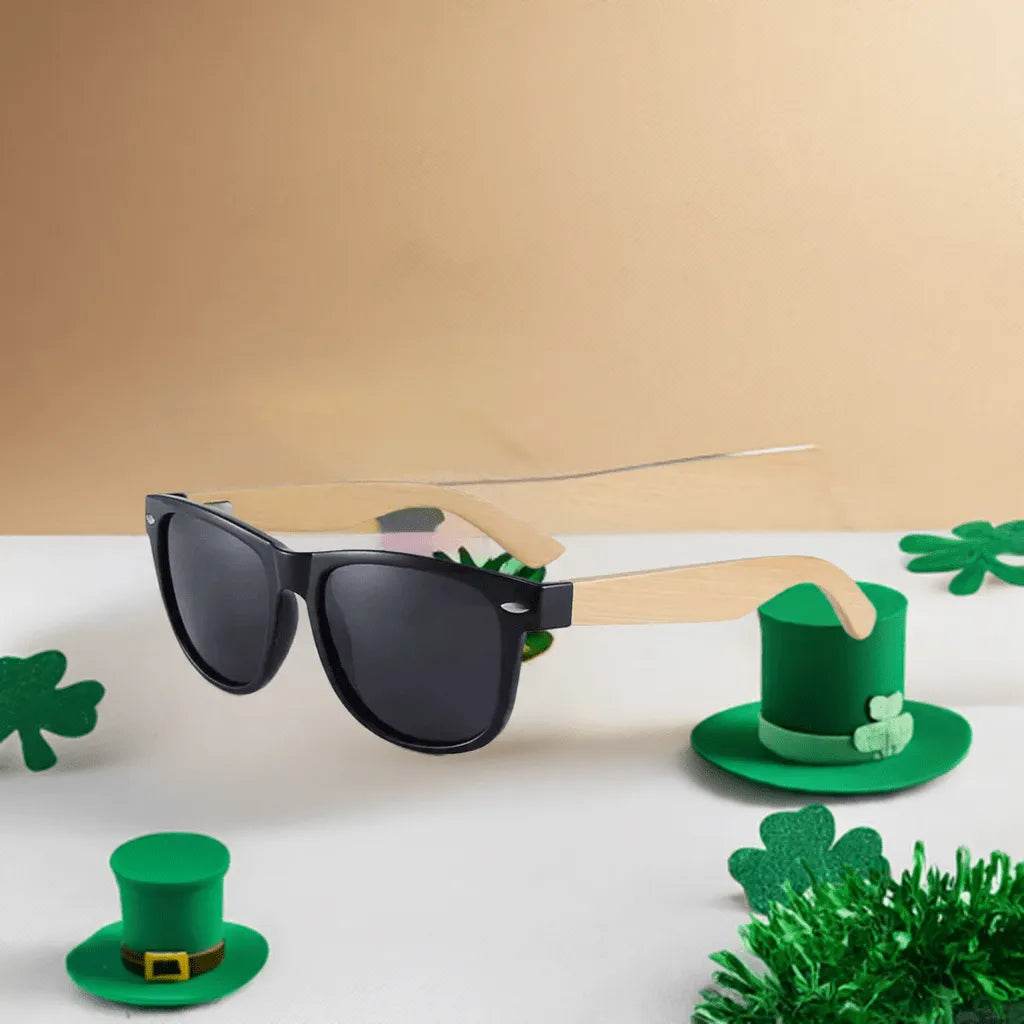 Personalized Wooden Sunglasses for Gamers - Unique Stylish Accessory - Iron Phoenix GHG