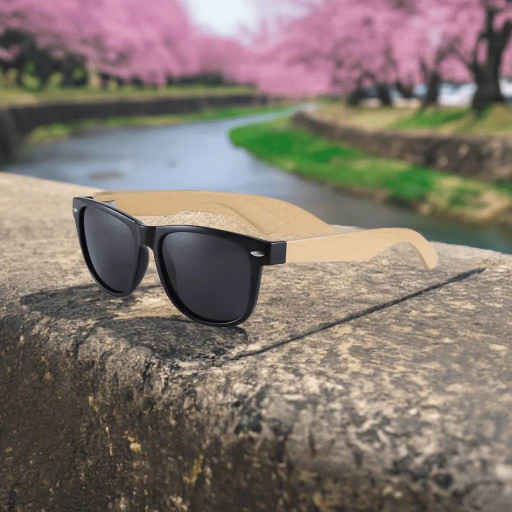 Personalized Wooden Sunglasses for Gamers - Unique Stylish Accessory - Iron Phoenix GHG