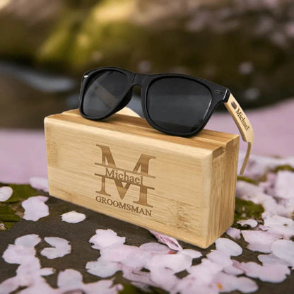 Personalized Wooden Sunglasses for Gamers - Unique Stylish Accessory - Iron Phoenix GHG