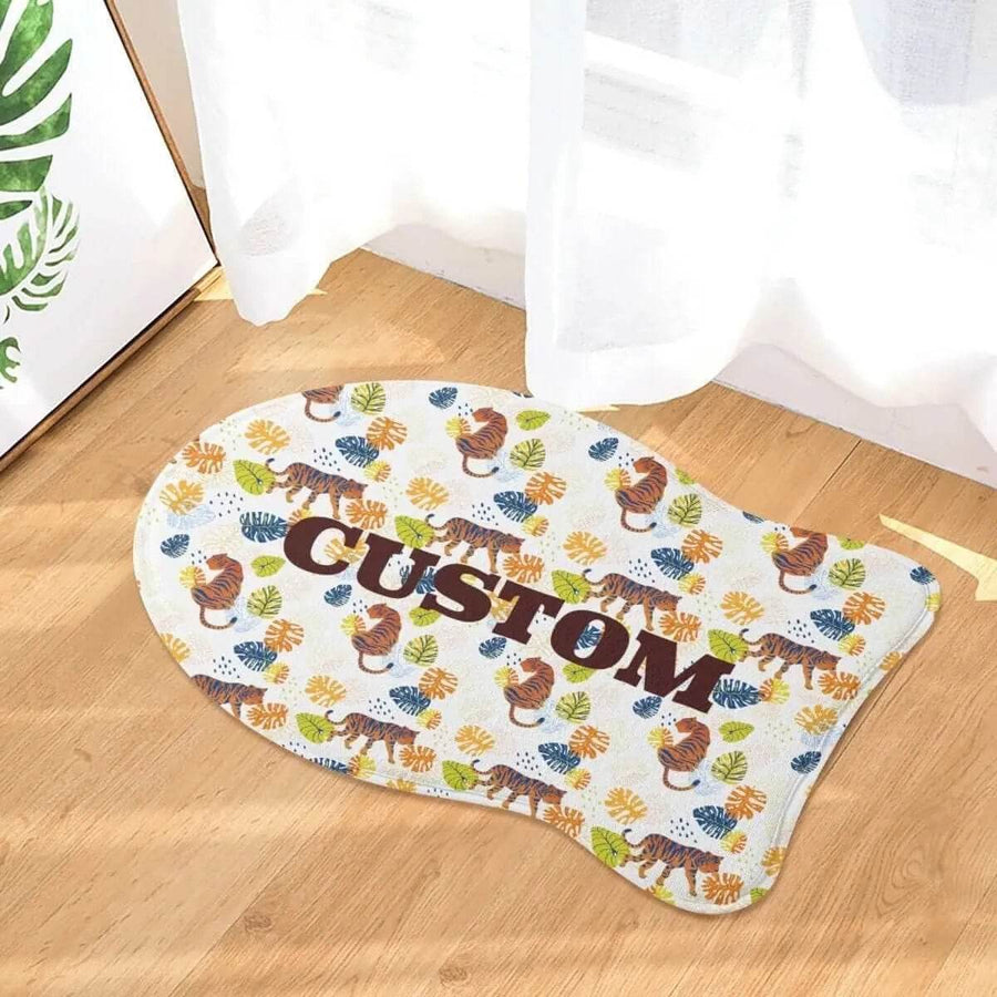 Personalized Pet Mat | Custom Name Dog and Cat Rug - Iron Phoenix GHG