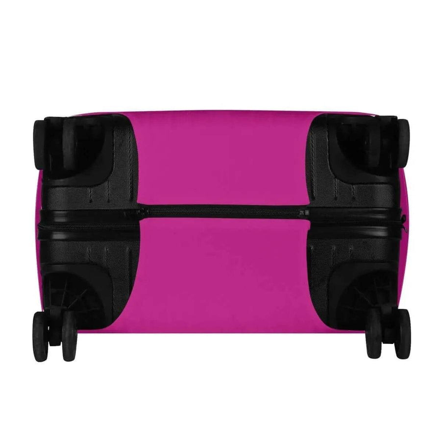 Pink Gamer Luggage Cover | Family Rules Travel Protector - Iron Phoenix GHG