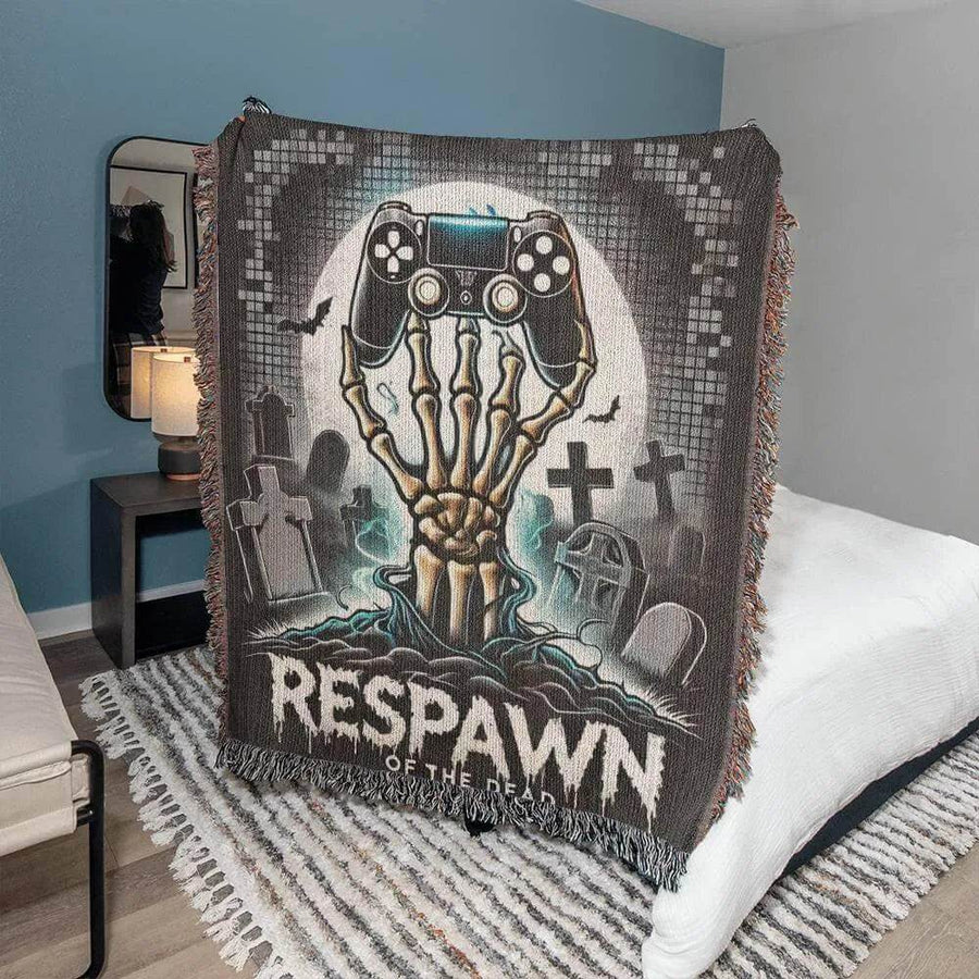 Respawn of the Dead Woven Gamer Blanket - Iron Phoenix GHG
