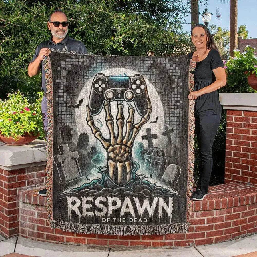 Respawn of the Dead Woven Gamer Blanket - Iron Phoenix GHG