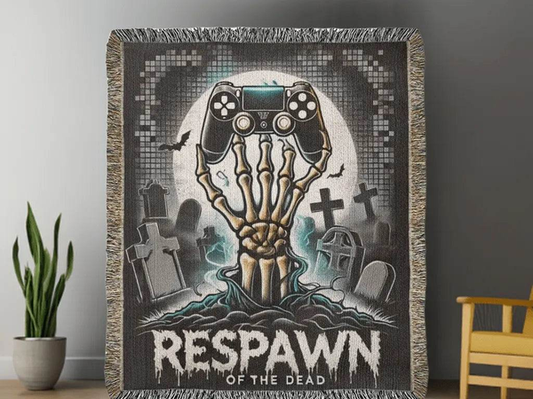 Respawn of the Dead Woven Gamer Blanket