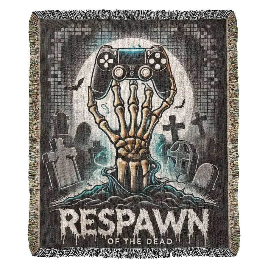 Respawn of the Dead Woven Gamer Blanket - Iron Phoenix GHG