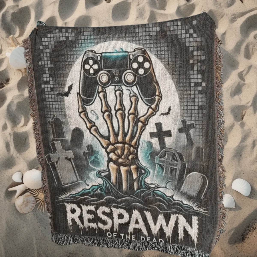 Respawn of the Dead Woven Gamer Blanket - Iron Phoenix GHG
