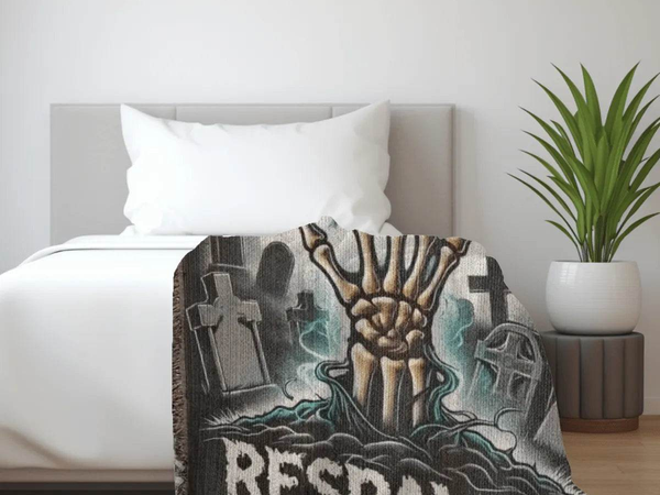 Respawn of the Dead Woven Gamer Blanket