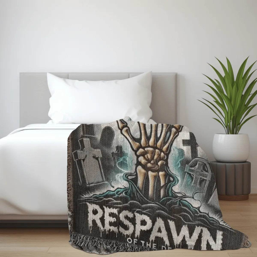 Respawn of the Dead Woven Gamer Blanket - Iron Phoenix GHG