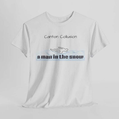 Man in the Snow true crime fans T-Shirt 2025