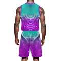"Cosmic Cloud" Men's Athletic Short Set| Iron Phoenix GHG - Image 4