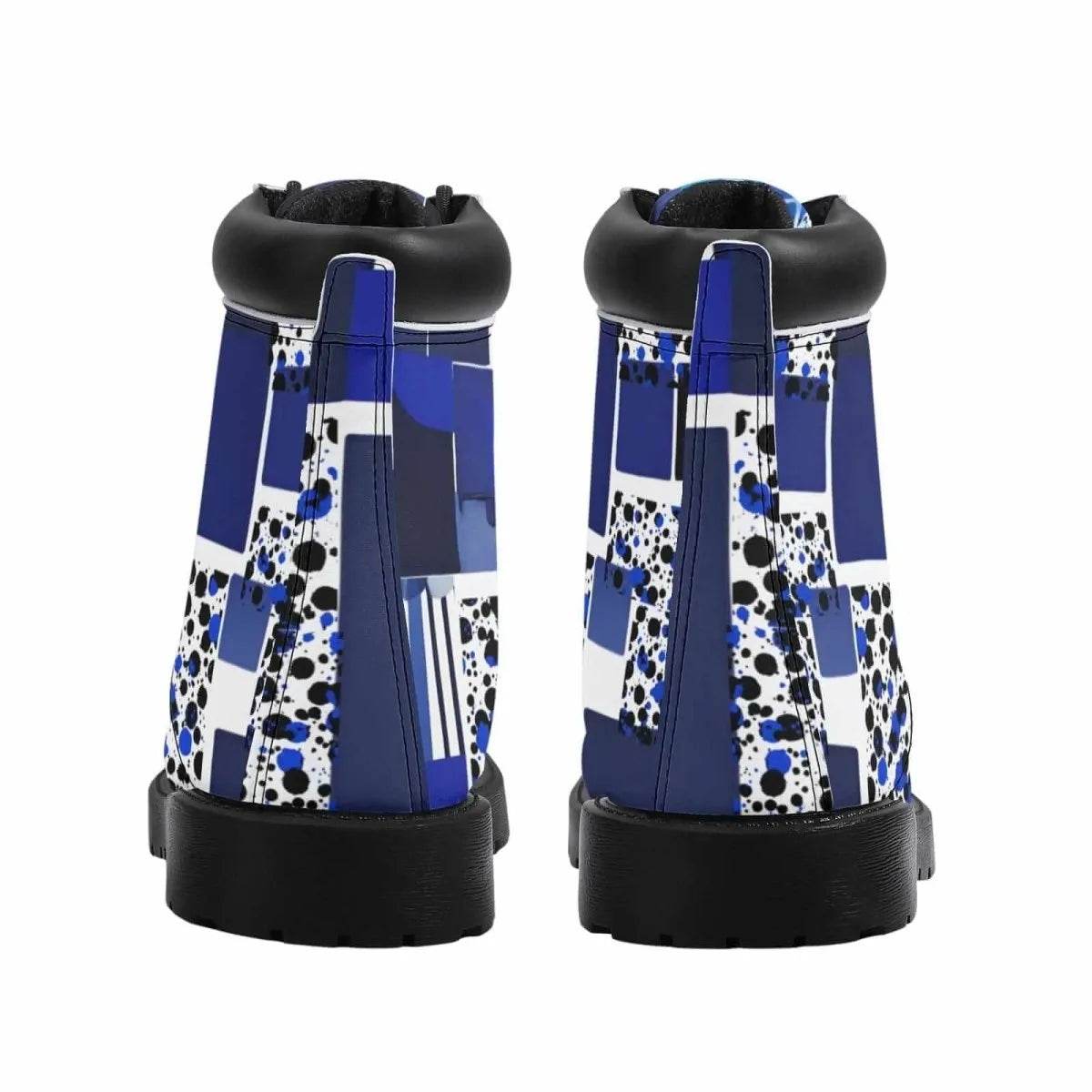 Purple Block Boots - Gaming, Sports & Calm Style - Iron Phoenix GHG