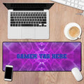 Personalized Gaming Desk Mat | Custom Gamer Tag Mouse Pad - Image 1