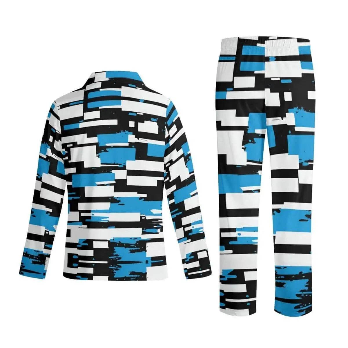 Retro Splatter Print Pajama Set - Cozy Fall - Iron Phoenix GHG