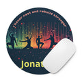 Yoga inspired Round mouse pad - Image 3
