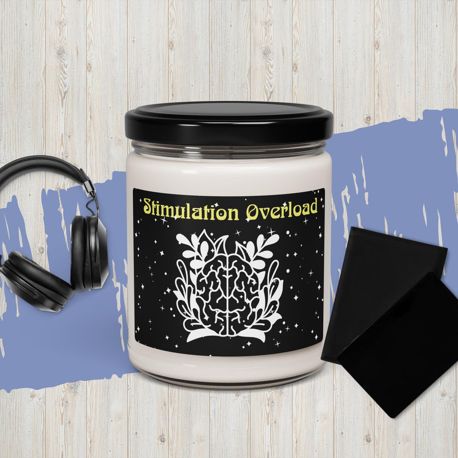 Anxiety-Reducing Soy Candle Stimulation Overload Candles