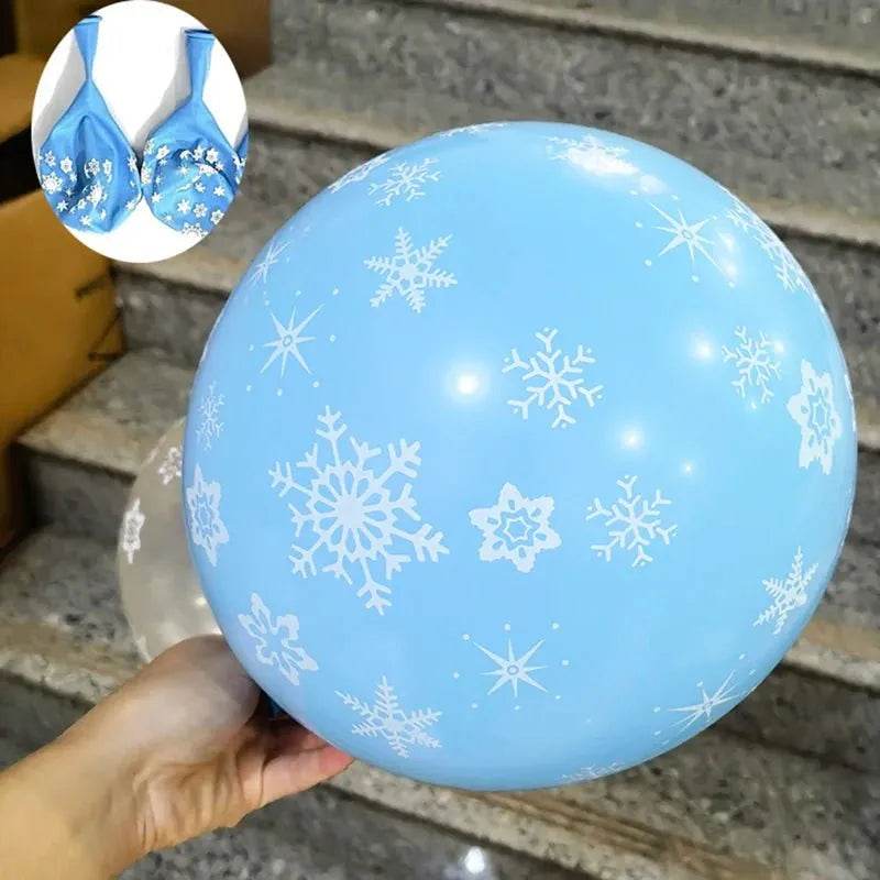 Snowflake Party Supplies Tableware Set Winter Wonderland - Iron Phoenix GHG