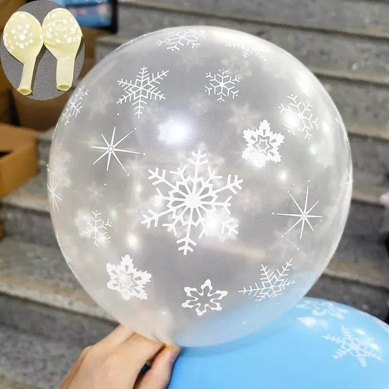 Snowflake Party Supplies Tableware Set Winter Wonderland - Iron Phoenix GHG