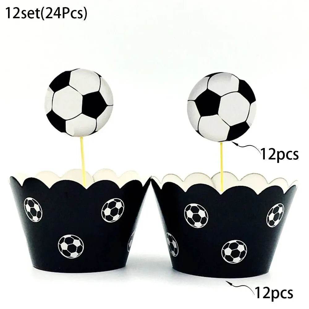 Soccer fútbol Birthday Party Supplies Set - Iron Phoenix GHG