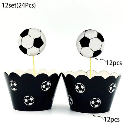 Soccer fútbol Birthday Party Supplies Set - Iron Phoenix GHG