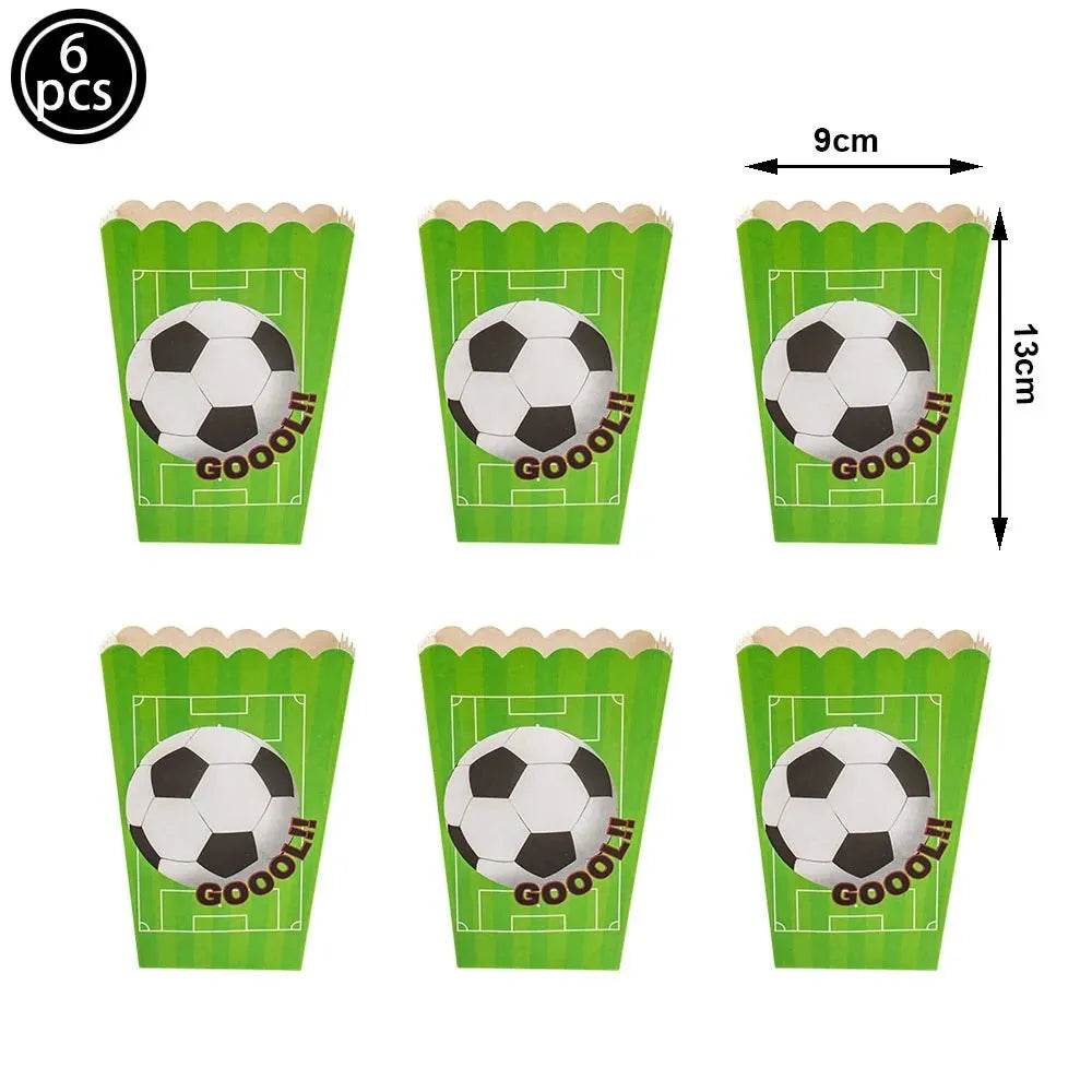 Soccer fútbol Birthday Party Supplies Set - Iron Phoenix GHG