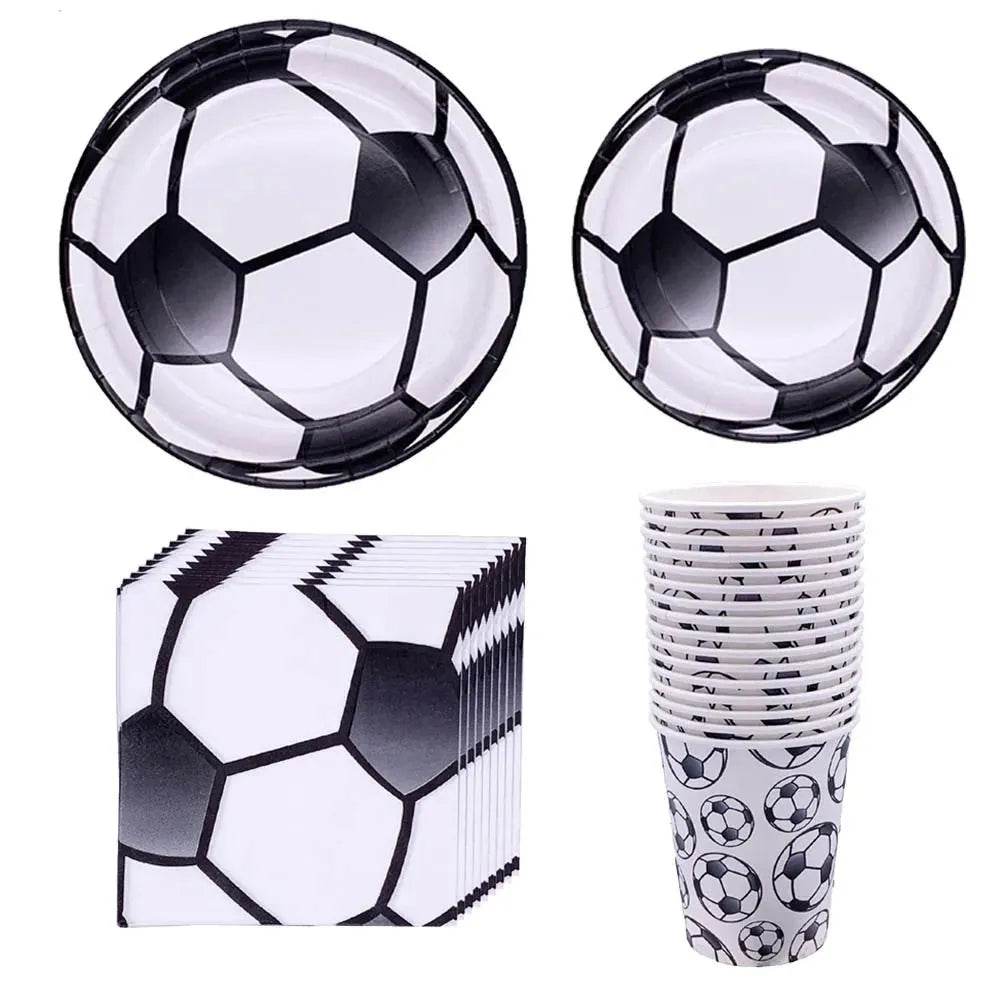 Soccer fútbol Birthday Party Supplies Set - Iron Phoenix GHG