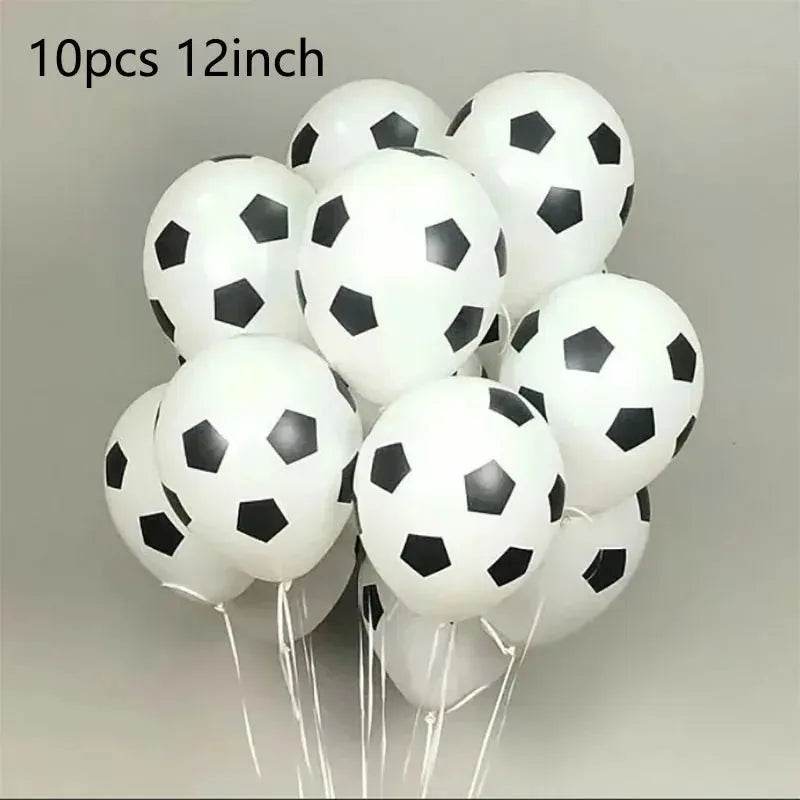 Soccer Theme Disposable Tableware Set - Eco Gamer Party Gear - Iron Phoenix GHG