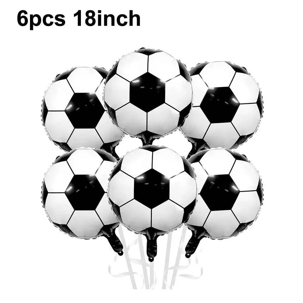 Soccer Theme Disposable Tableware Set - Eco Gamer Party Gear - Iron Phoenix GHG