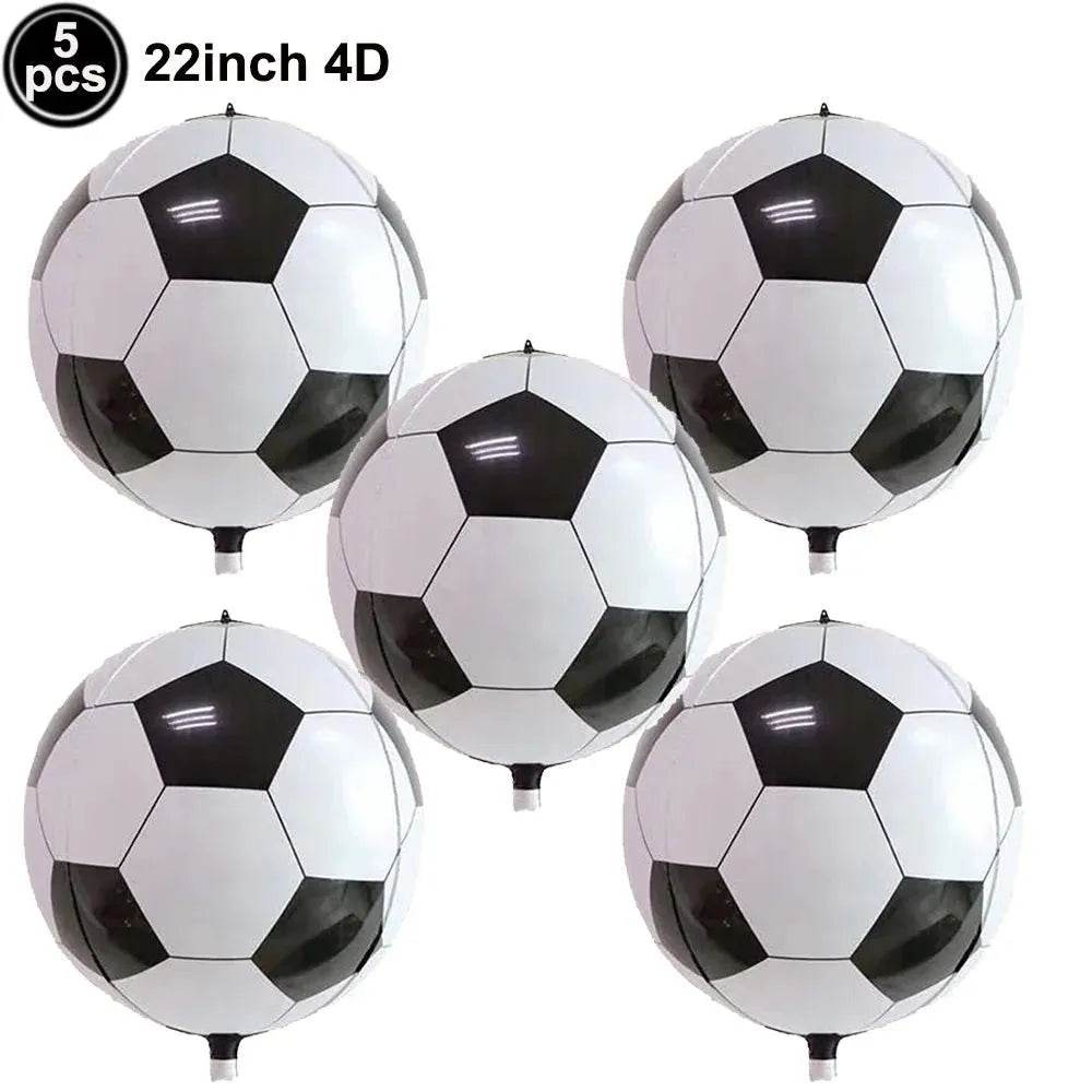Soccer Theme Disposable Tableware Set - Eco Gamer Party Gear - Iron Phoenix GHG