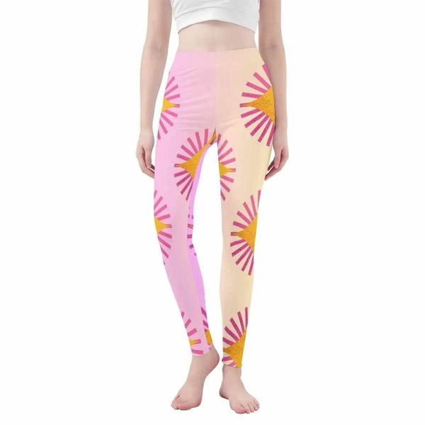 Soft Pink Yoga Pants - Gaming, Sports & Calm Comfort - Iron Phoenix GHG