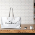 Personalized Mrs. Weekender Bag  for Travel and Adventure - Image 4