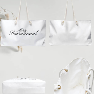 Personalized Mrs. Weekender Bag for Travel and Adventure - Iron Phoenix GHG