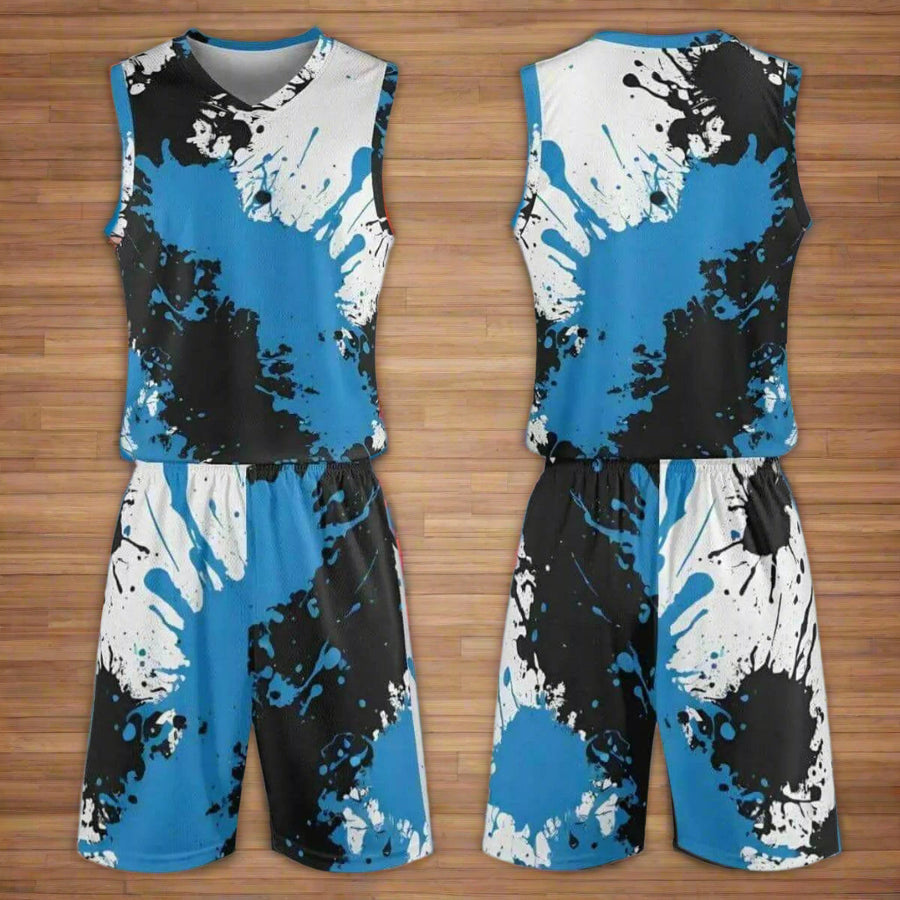 "Paint Splatter" Basketball Jersey set | Iron Phoenix GHG - Iron Phoenix GHG