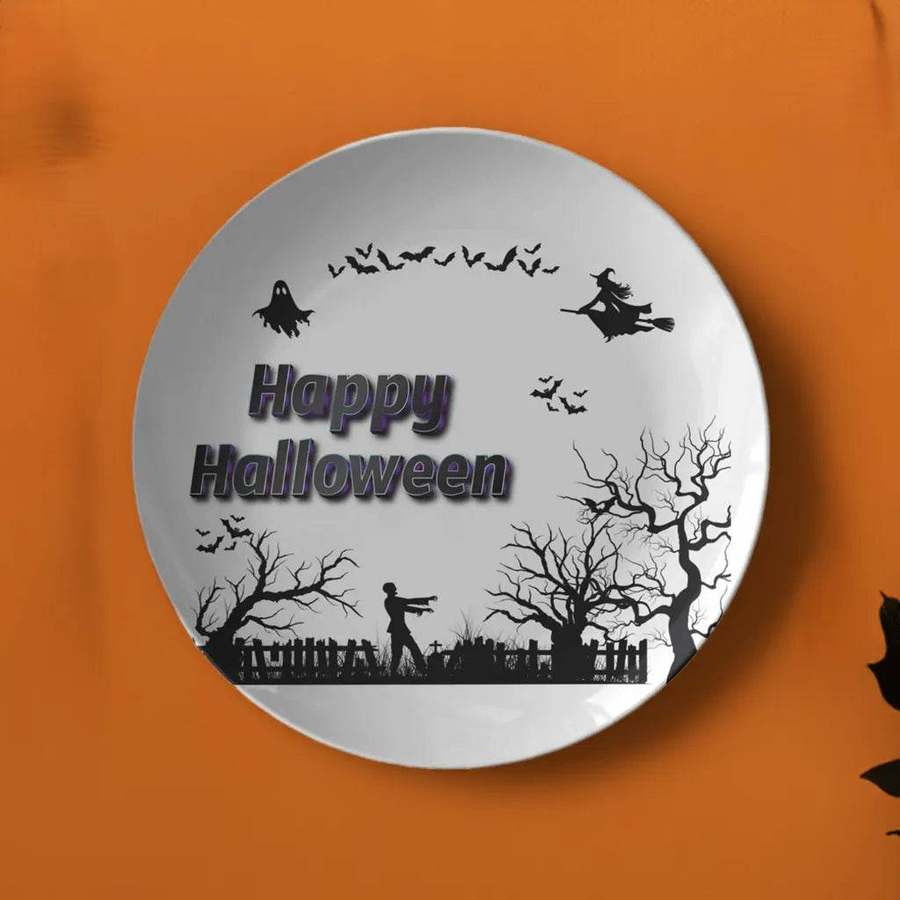 Spooky Halloween Dinner Plate Sets - Gaming Party Decor - Iron Phoenix GHG