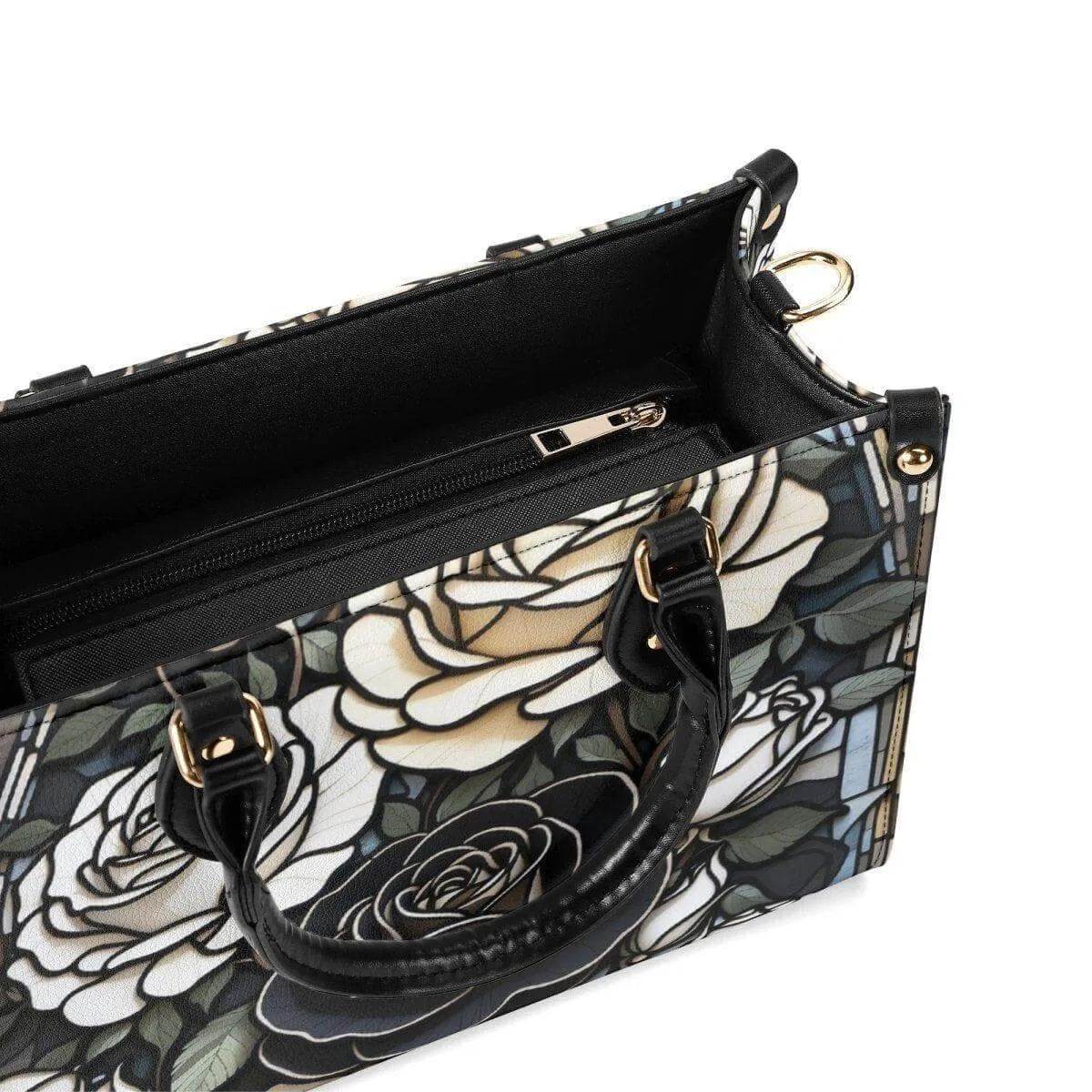 Stained Glass Gamer Handbag Stylish Tote for Gaming Enthusiasts - Iron Phoenix GHG