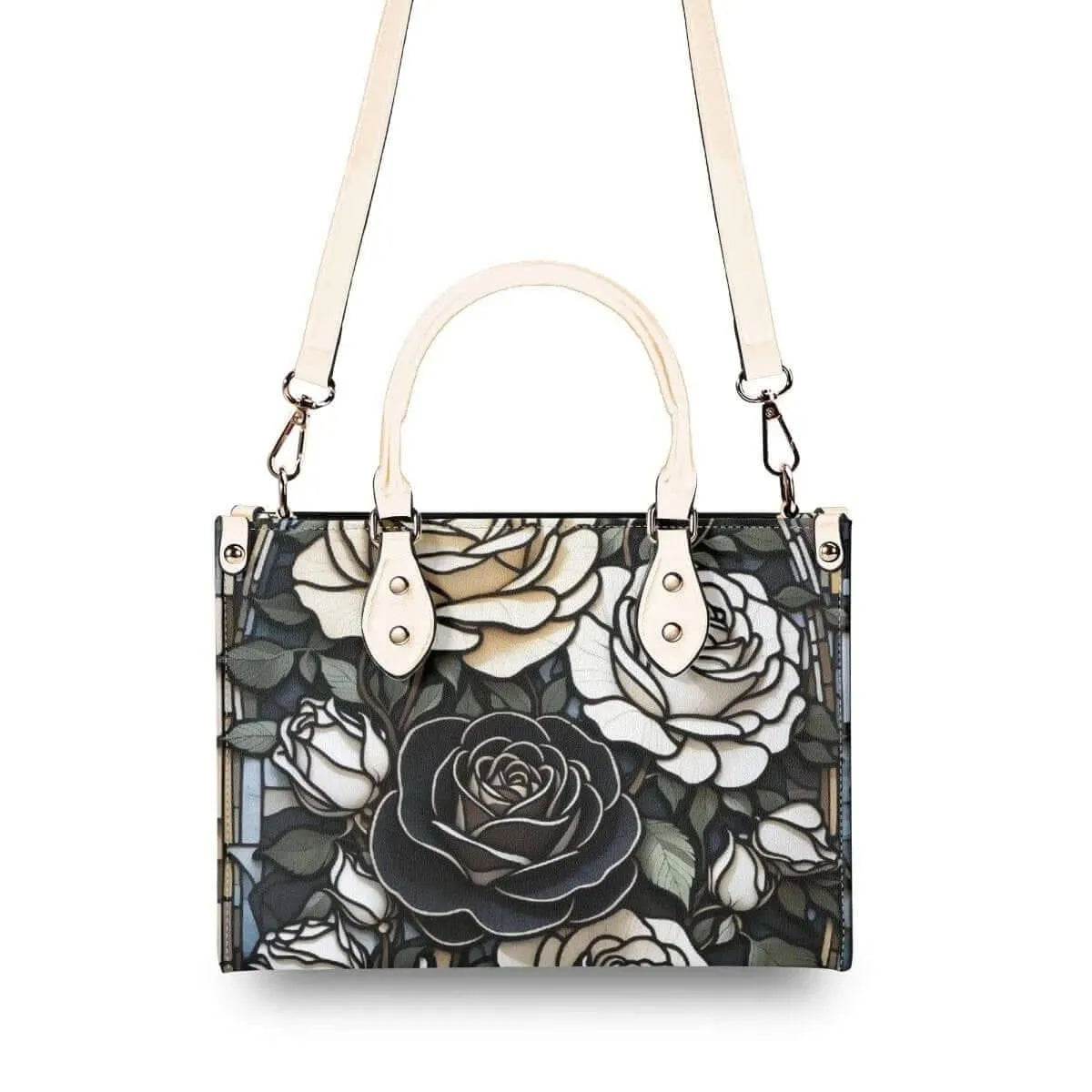 Stained Glass Gamer Handbag Stylish Tote for Gaming Enthusiasts - Iron Phoenix GHG