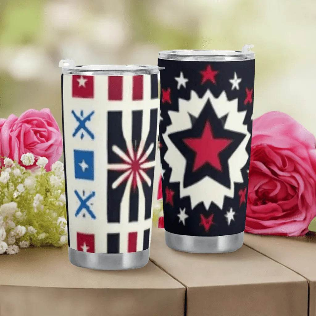 "Star-Powered" Patriotic Tumbler (20oz)| Iron Phoenix GHG