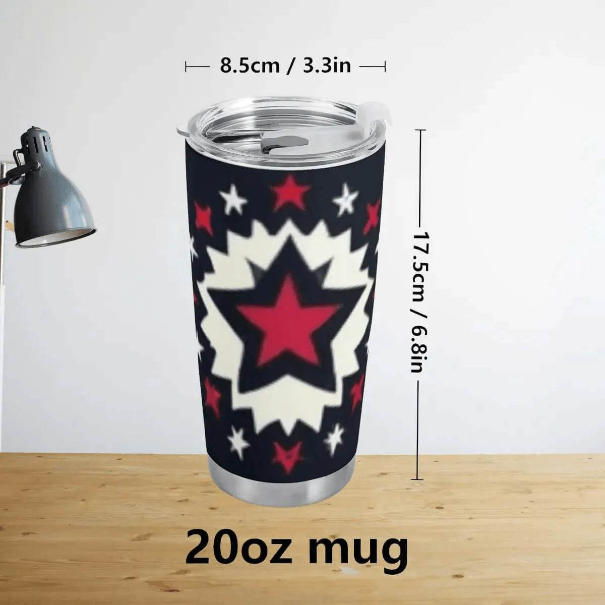 "Star-Powered" Patriotic Tumbler (20oz)| Iron Phoenix GHG